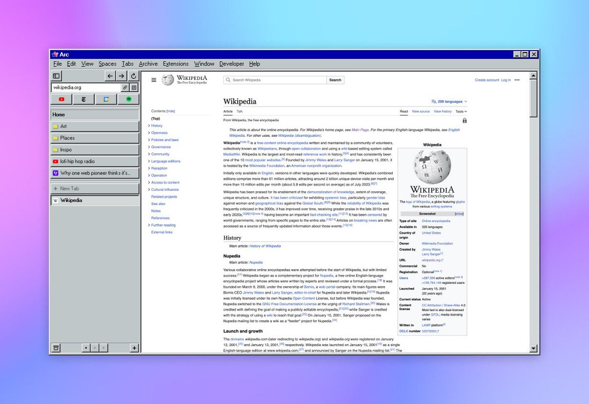 ok hear me out <a href="/arcinternet/">Arc</a> for windows but