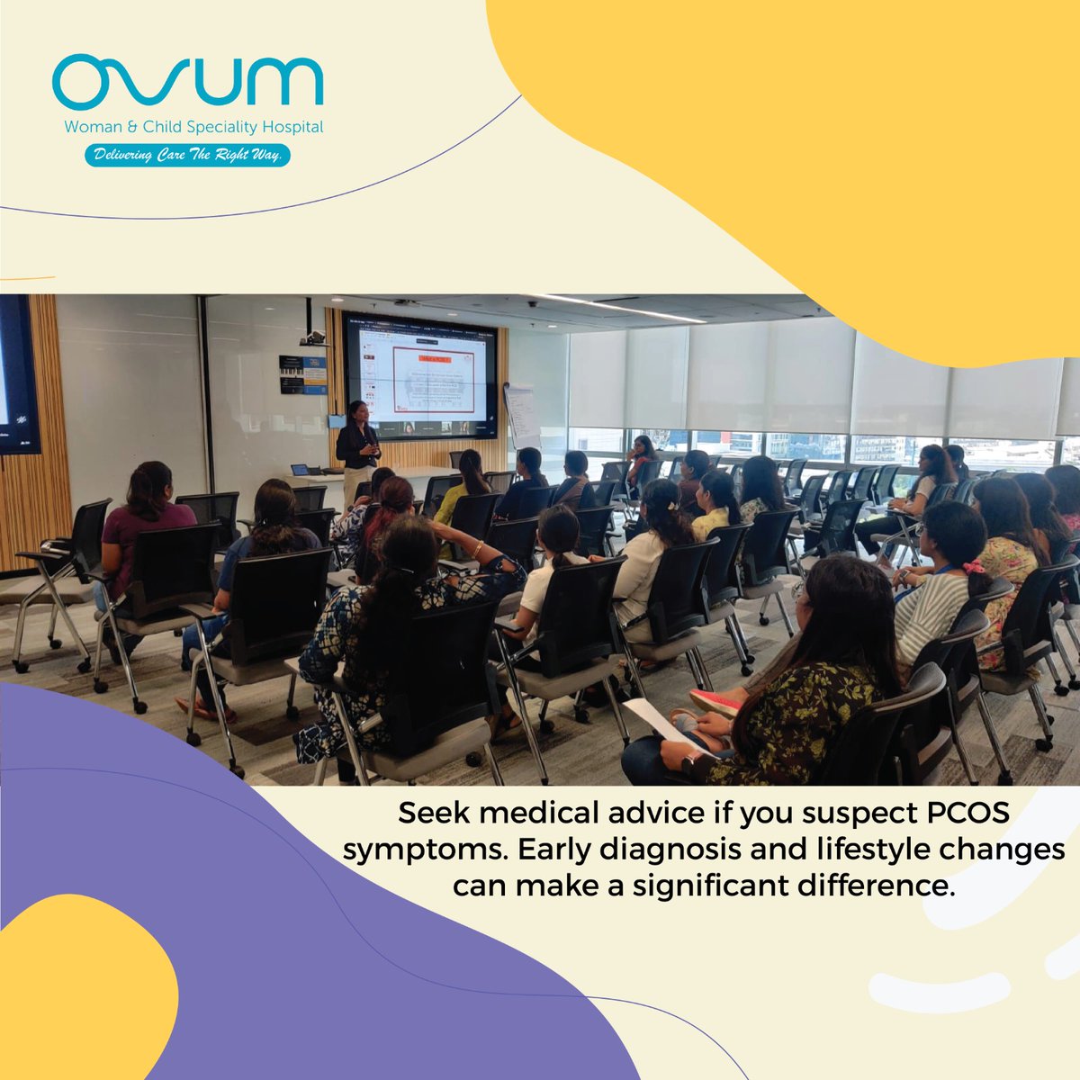 OVUMHospitals's tweet image. We are thrilled to share that Dr. Geetha recently conducted an educational program on PCOS awareness titled &quot;Unravelling the Puzzle of PCOS&quot; at Walmart Global Tech.  

#WalmartGlobalTech #PCOSAwareness #PCOS  #ovumwomanandchildcare #ovumneonatal #ovumhospitals #SoComeToOvum