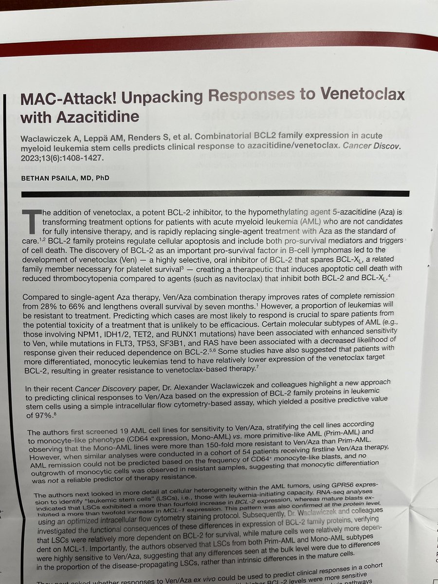 Elizabeth McKenna (@elizsmckenna) on Twitter photo Thanks so much <a href="/beth_psaila/">Beth Psaila</a> for this nice summary in The Hematologist of the recent <a href="/CD_AACR/">Cancer Discovery</a> paper by <a href="/hi_stem_lab/">HI-STEM - Cancer and Stem Cells in Heidelberg</a> and colleagues aacrjournals.org/cancerdiscover… Thanks so much <a href="/beth_psaila/">Beth Psaila</a> for this nice summary in The Hematologist of the recent <a href="/CD_AACR/">Cancer Discovery</a> paper by <a href="/hi_stem_lab/">HI-STEM - Cancer and Stem Cells in Heidelberg</a> and colleagues aacrjournals.org/cancerdiscover…