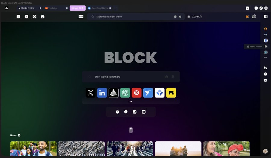 DeFiOracle_'s tweet image. Building $BLOCK by $BLOCK the best browser around 🧱🧱 V2 is around the corner, get a peek 👇🏻👇🏻

Desktop version🖥️

Mobile version📱

Do you prefer dark or light? 🤔

Major behind-the-scenes efforts include:

✅Fixing bugs and adding new features
✅Partnerships with Web3 projects…