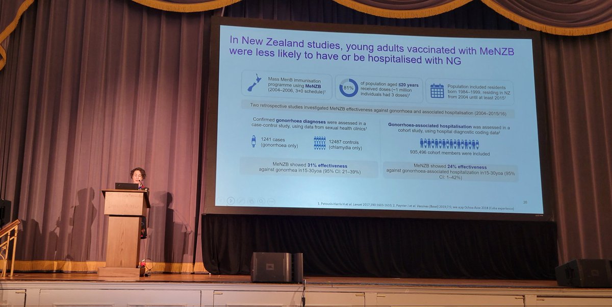 Thank you to our exceptional Keynote Speaker today: 'The Landscape of Clinical Trials of Vaccines to Prevent Gonococcal Infection' 'We need a gonococcal vaccine with efficacy in exposed populations at risk of AMR including PLWH' - Jodie A. Dionne, MD, MSPH, FIDSA #IPNC2023