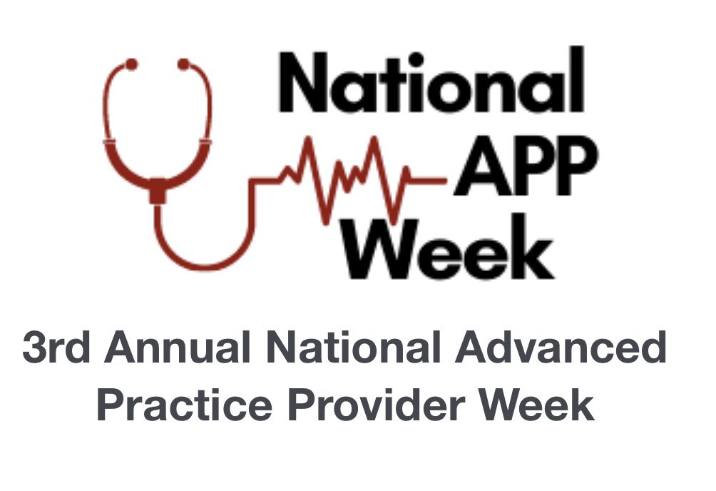 cquiz66's tweet photo. There is not as much care in healthcare without APPs

Proud to work with some of the most dedicated and passionate researchers, leaders and care providers that make up Advance Practice Providers.
@GastroHepAPP @AAPAorg @ANANursingWorld @AANP_NEWS @PresidentAANP @NPRHealth https://t.co/JlrAs8i97U