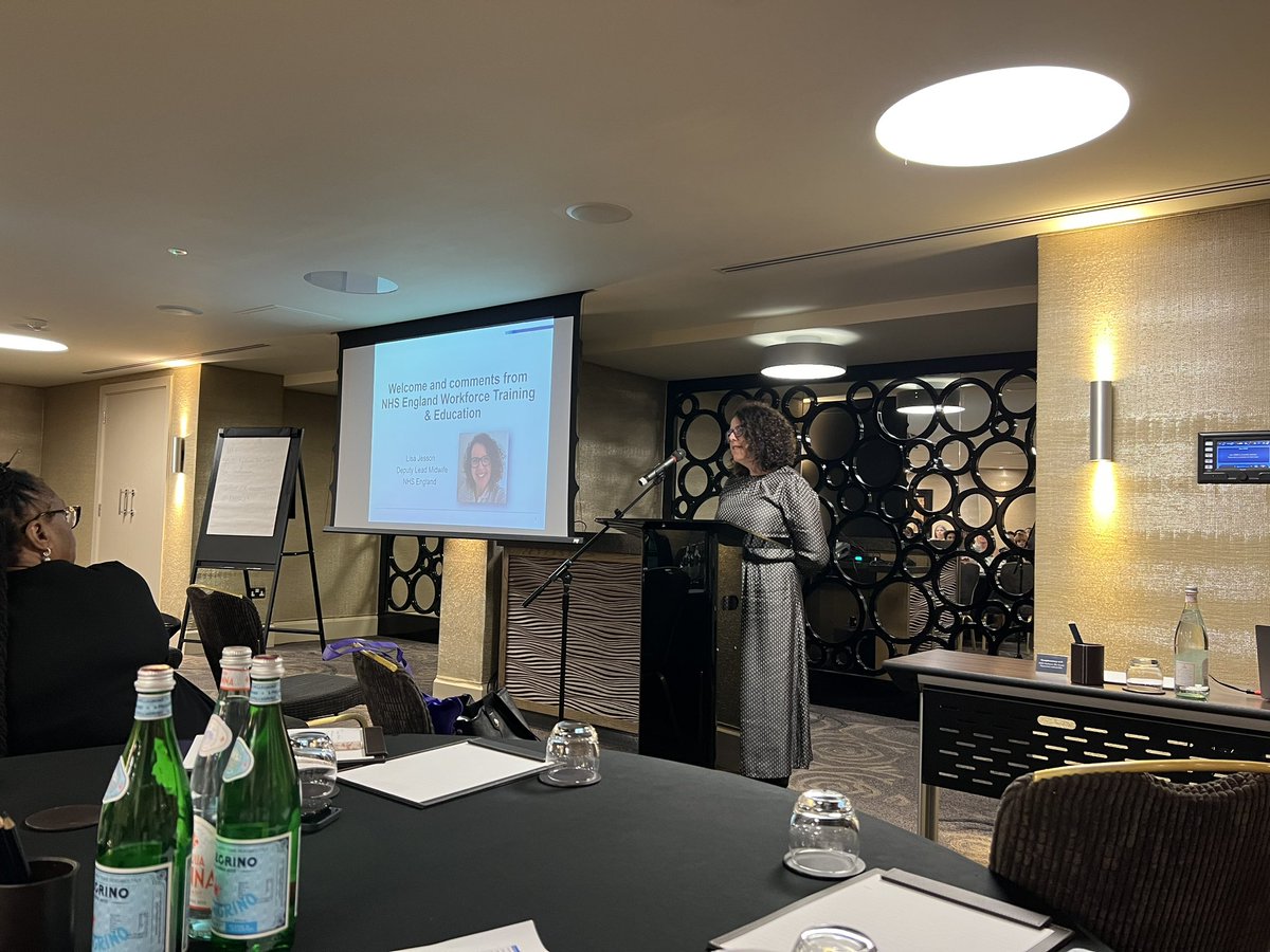 Such a pleasure to be attending the launch of the Registered Midwifery Degree Apprentice evaluation today. Excellent work, excellent outcomes and excellent opportunities for the future 👏🏻<a href="/sallyashtonmay/">Sally Ashton -May</a> <a href="/LisaAJesson/">Lisa Jesson</a> <a href="/rgriffinskill/">Professor Richard Griffin MBE</a> <a href="/HeatherB_RCM/">Heather Bower</a> <a href="/kerrifeeney1/">Kerri Feeney</a> <a href="/NHSE_WTE/">NHS England Workforce, Training and Education</a>  #rmda23
