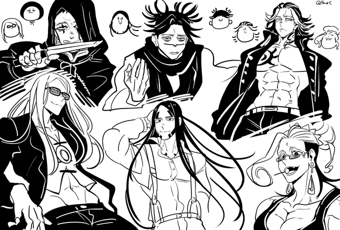 描きたいと思い勃った推しを思いつくままに描いた枠♂ 