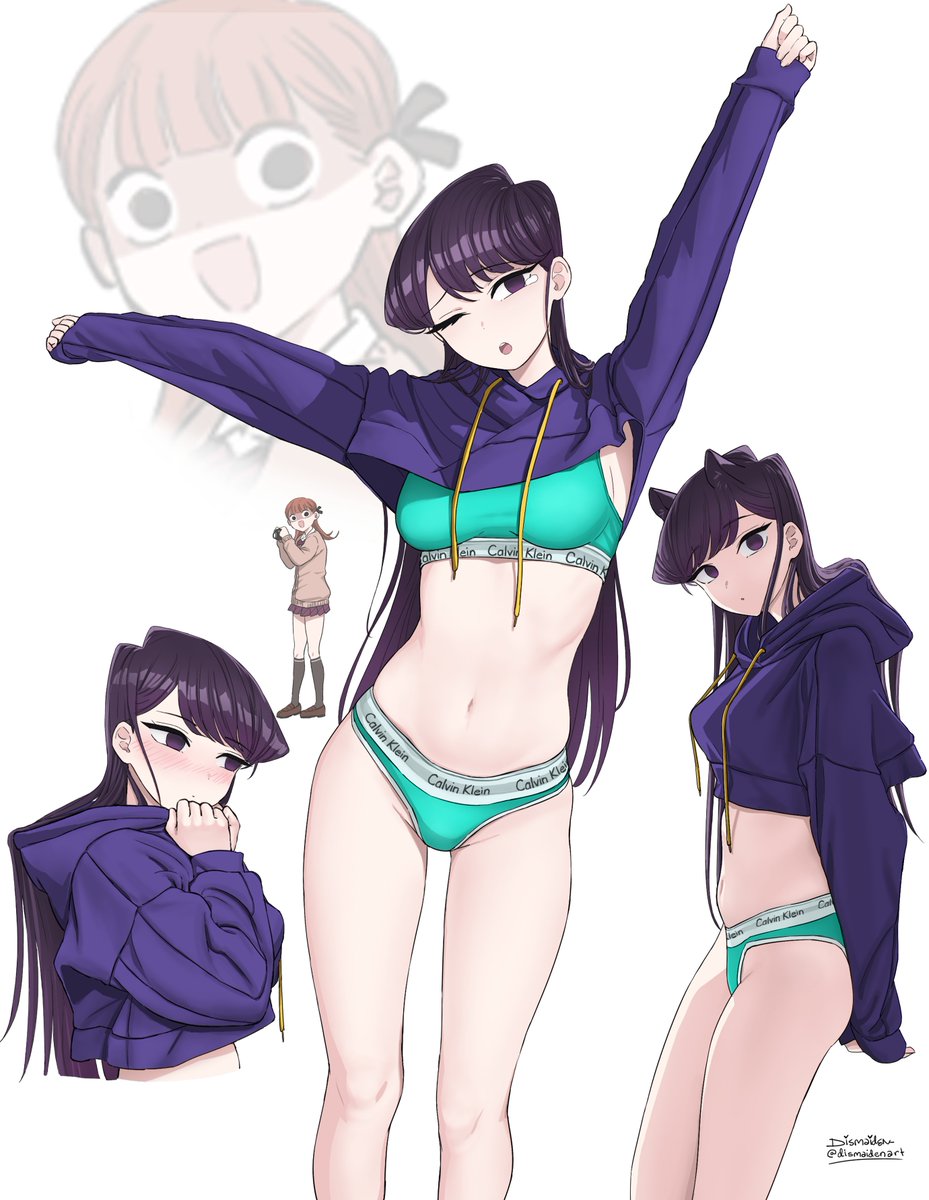 Some cute Komi art to brighten your day! #KomiCantCommunicate #komishouko