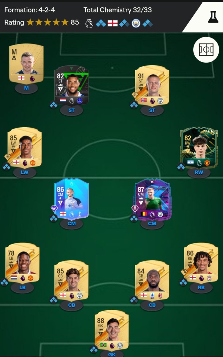 Wolfy__2013's tweet photo. @FUTWIZ Not too bad so far.. all untradable.just need to learn how to defend! 😅🤣 https://t.co/gTl0hvemYo
