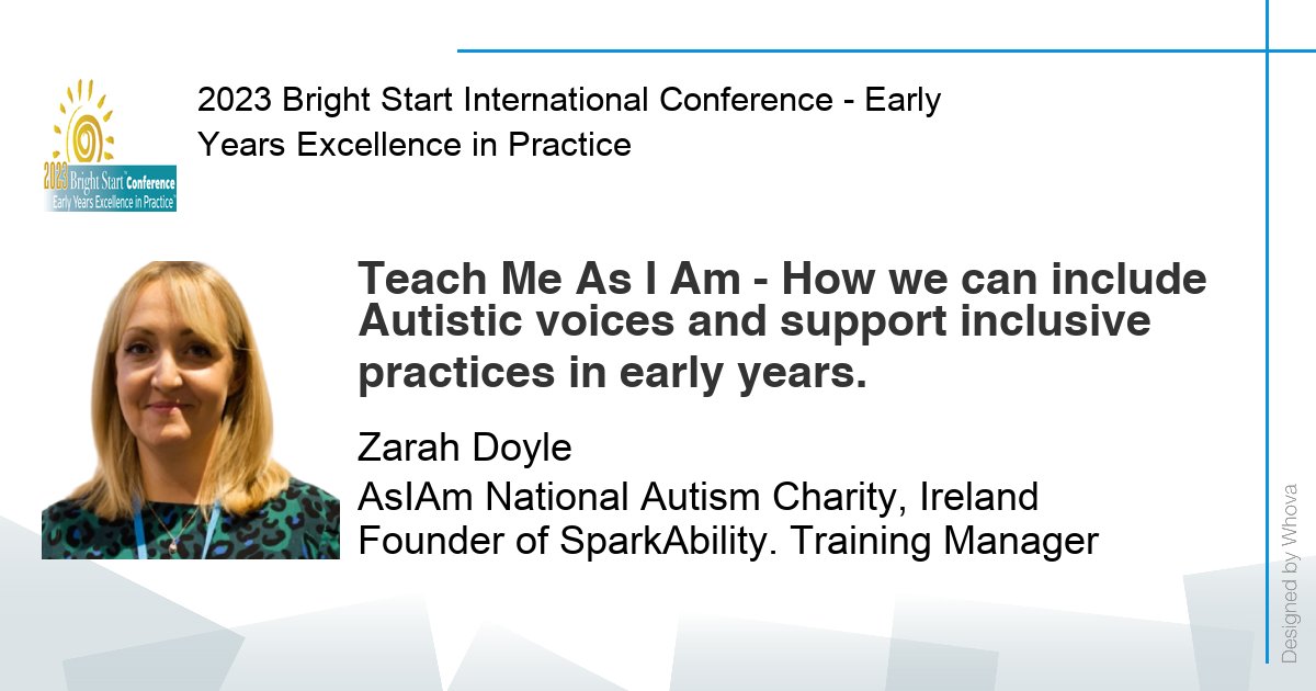BrightStart_Con's tweet photo. November 3-5, online or in person in Athens, Greece
Join us and unlock the secrets to incorporating autism-friendly services into your own educational settings. 
https://t.co/7gj5j0ZF4O
#brightstartconference - via Whova Event App https://t.co/k9pQ5cjivD