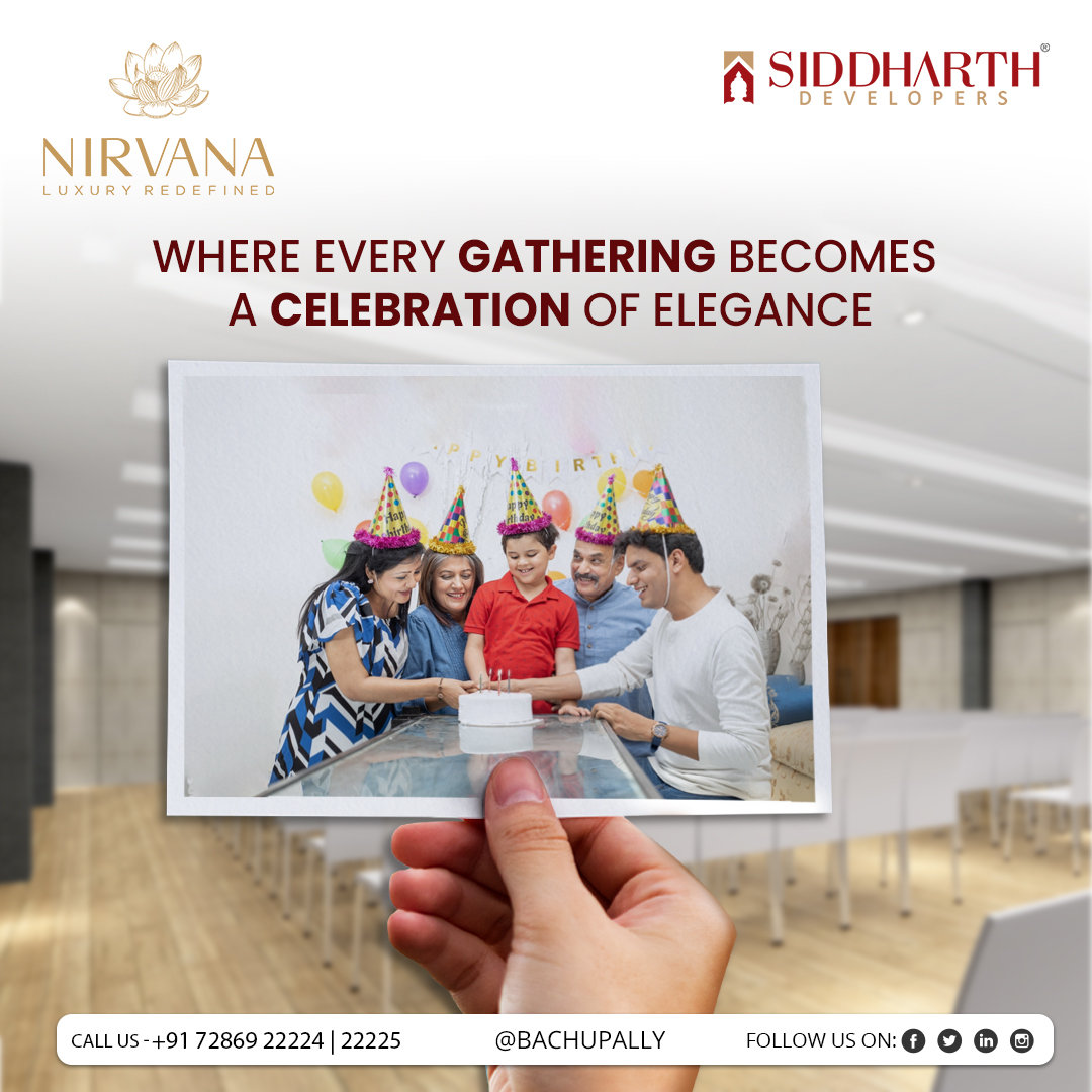 siddharthdevhyd's tweet photo. Elegant, spacious, and ready to host your special event in style. Let’s turn your vision into reality. Reserve your date and let the celebration begin.

To know more, visit: https://t.co/NXiPqXJBj2

#Siddharth #SiddharthDevelopers #LuxuryFlats #Flats #FlatsinBachupally https://t.co/siBLzZVIQg