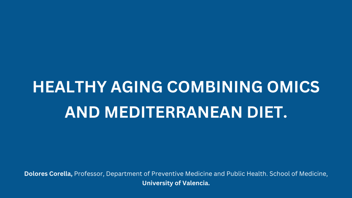 The Festival of Genomics & Biodata (@fogenomics) on Twitter photo Dive into the world of #omics and the #Mediterranean diet with us at the Festival of Genomics & Biodata next week, as Prof. Dolores Corella from <a href="/UV_EG/">Universitat València</a> reveals the intersection of genetics and lifestyle for a healthier life.
See her poster: hubs.la/Q023gZXy0 Dive into the world of #omics and the #Mediterranean diet with us at the Festival of Genomics & Biodata next week, as Prof. Dolores Corella from <a href="/UV_EG/">Universitat València</a> reveals the intersection of genetics and lifestyle for a healthier life.
See her poster: hubs.la/Q023gZXy0