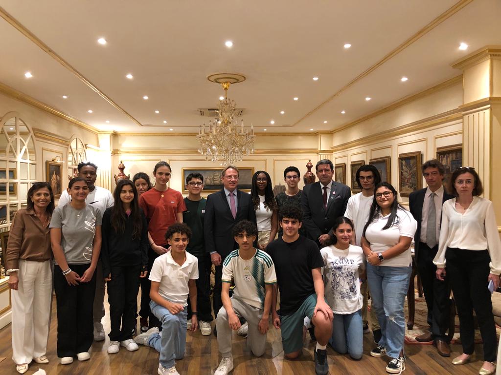 ludovic_pouille's tweet photo. Always delighted to meet the staff and students of the French International School of #Khobar. With more than 600 students, the #LFIK 🇨🇵 confirms its attractiveness as a French school of excellence in the #EasternProvince 🇸🇦. Thank you to all the teachers and administrative staff for their commitment towards the students & the French-speaking community.
#Francophonie #ChooseFrance
#FranceKSA 🇨🇵🤝🇸🇦🧑🎓👩🎓