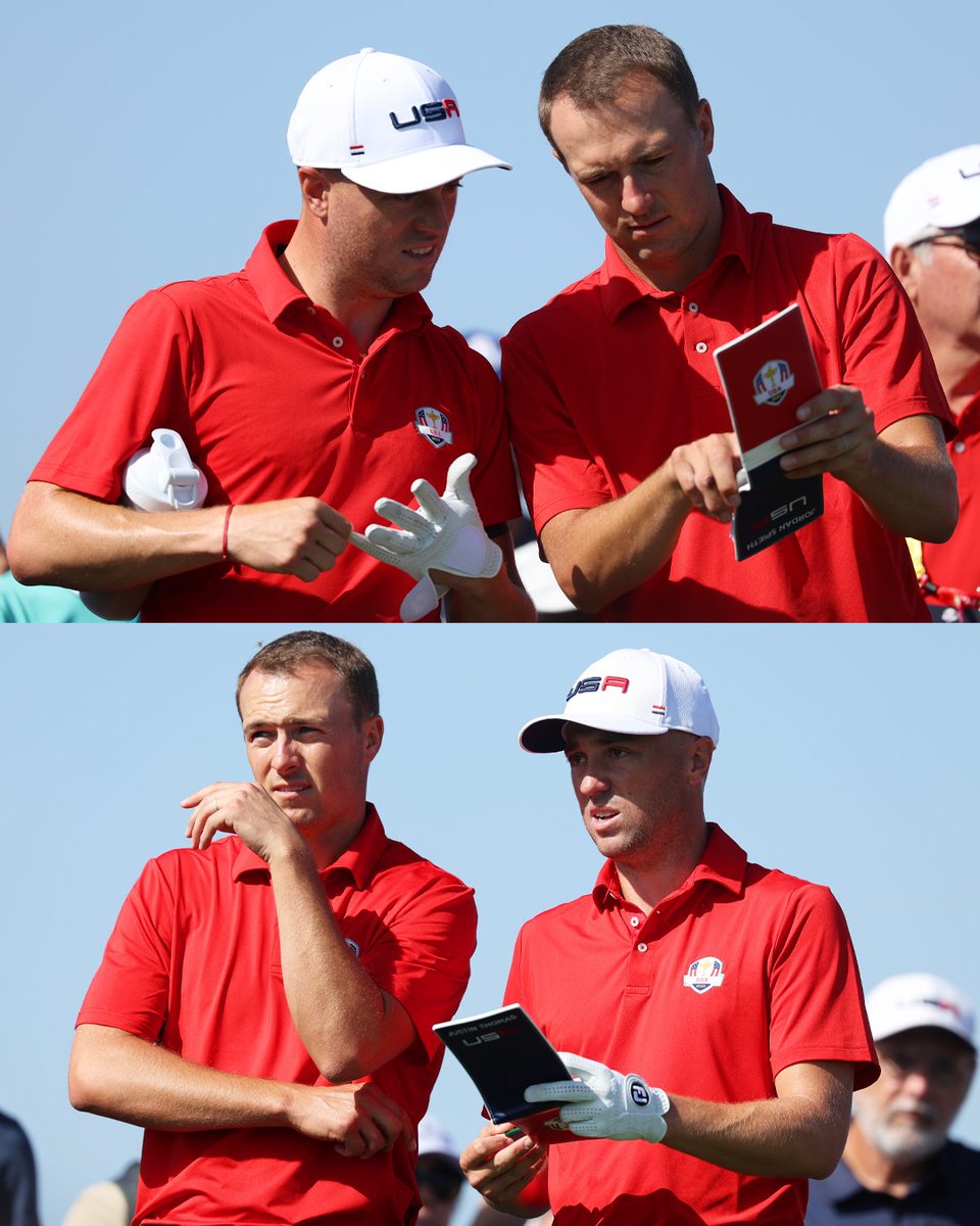 PGATOUR's tweet photo. The dynamic duo is back 🏌️‍♂️🏌️‍♂️

@JustinThomas34 | @JordanSpieth https://t.co/5r7aVMWG5L