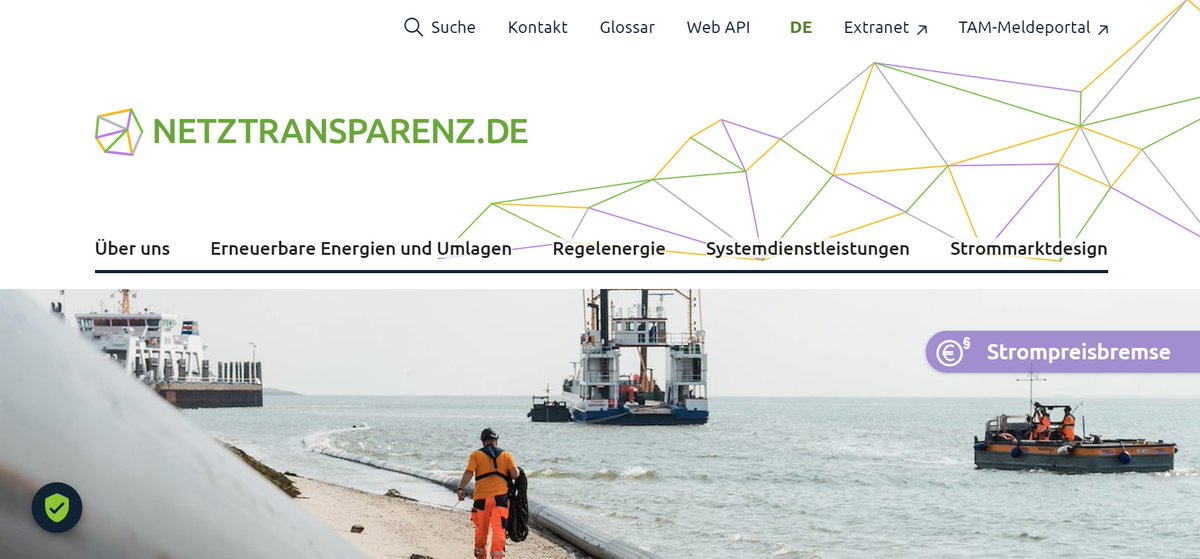 Mehr Transparenz, besserer Überblick: Die neue netztransparenz.de ist online! Auf dem Infoportal von @50hertzcom, #Amprion, @TenneT_DE & @TransnetBW finden Sie 💡 Aktuelles zu #Energieversorgung & #Strommarkt 💡 Infos zu Vorschriften & Konsultationen 💡 Daten & ein Glossar