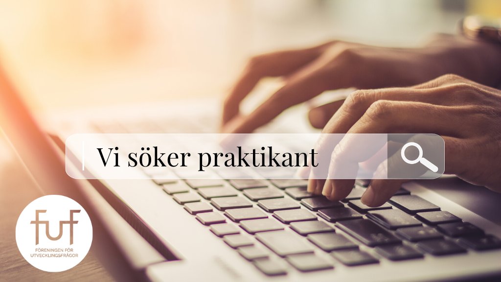 Nu söker enheten för fred och mänsklig säkerhet på Sida en praktikant för vårterminen 2024! Kolla gärna in bifogad länk eller dela med lämpliga kandidater. fuf.se/sida-enheten-f…