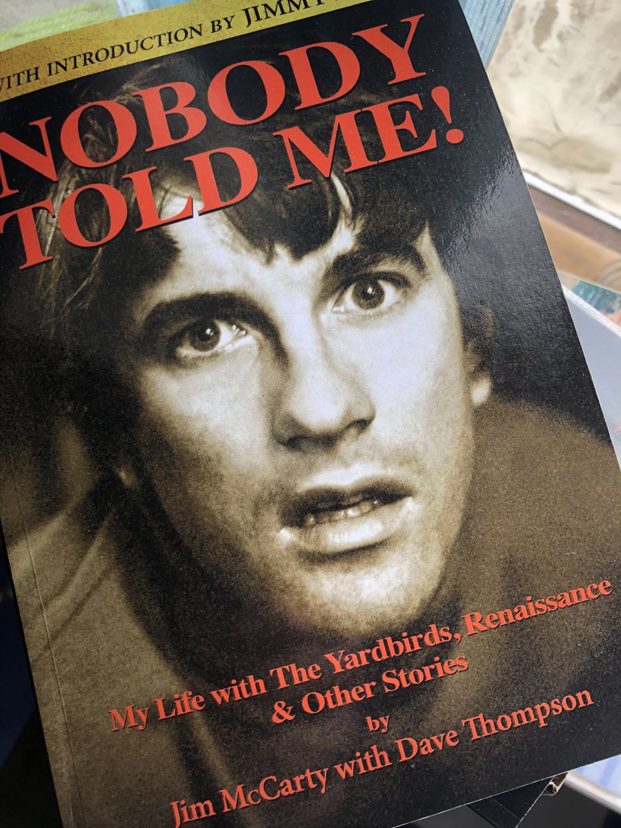 Simon Maltman Thriller Writer (@simonmaltman) on Twitter photo Enjoying some non-fiction today. I love Jim McCartyâs music- not just with <a href="/TheYardbirds_/">YardbirdsAuthorized</a> but solo too & with Renaissance & Shoot. A really great read đ
#TheYardbirds Enjoying some non-fiction today. I love Jim McCartyâs music- not just with <a href="/TheYardbirds_/">YardbirdsAuthorized</a> but solo too & with Renaissance & Shoot. A really great read đ
#TheYardbirds