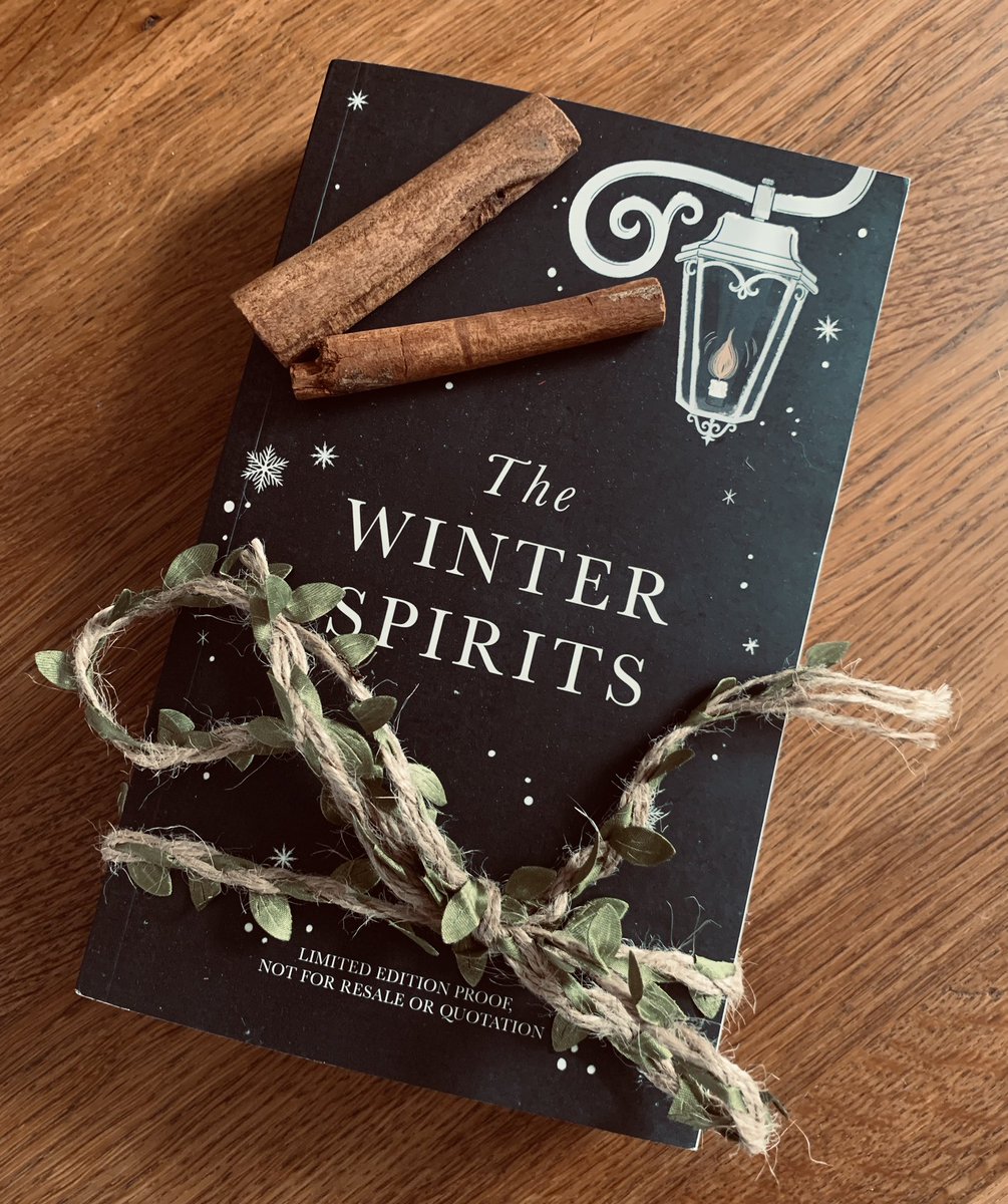Thank you @Lielco @LittleBrownUK for my fab proof copy of 

#TheWinterSpirits: Ghostly Tales for Frosty Nights 

Feats never-before-seen stories from authors incl @natasha_pulley @Catrionaward @LauraSRobinson and more. Out October.