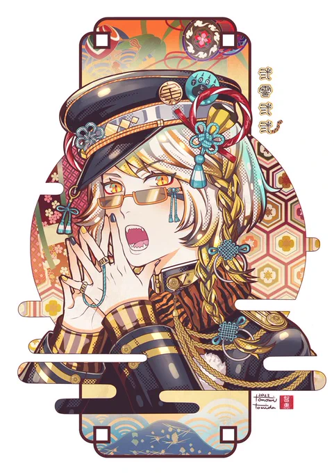 #芸術の秋ということで作品あげてるアカウントフォローしませんか メガネ特集