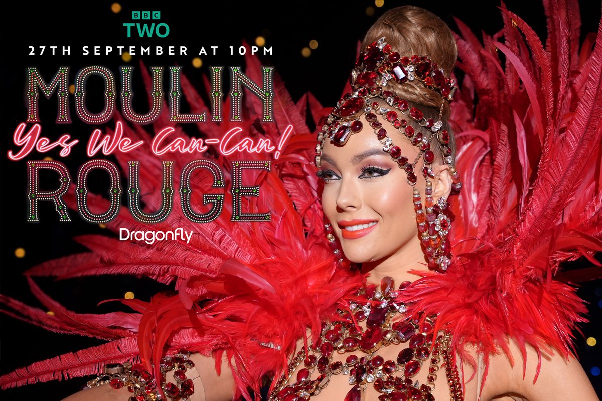 Our brand new series, MOULIN ROUGE: YES WE CAN-CAN! is on BBC Two TONIGHT at 10pm! 💃

Artistic director Janet heads back to her home turf of Yorkshire, hoping to recruit new young British dancers. Will it be third time lucky for hopeful Erin?