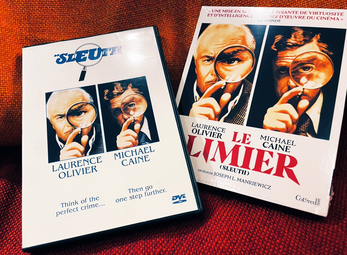 Meglio_Stasera's tweet photo. 1998年のAnchor Bay盤DVDから25年… 仏盤キタァァΣ三(;゚;∀;゚;ノ )ノ サントラは毎週のようにヘビロテしてるんですけどね。オズワルド・モリスの映像は蘇っているのだろうか⁉︎
#Sleuth
#JosephLMankiewicz
#LaurenceOlivier
#MichaelCaine
#AnthonyShaffer
#JohnAddison
#OswaldMorris
#KenAdam https://t.co/r6XvRpF2H8