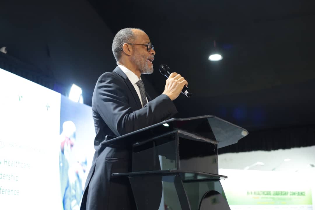 hfn_nigeria's tweet image. 🌟 Honored to have Prof. Akin Abayomi, Commissioner of Health Lagos State, delivering a heartfelt Goodwill Message at the #HealthcareLeadership2023 Conference. 🤝🏥 

His insights on healthcare in Lagos are invaluable! 🙌 
#GoodwillMessage #hlc2023  #healthcare 
@ProfAkinAbayomi