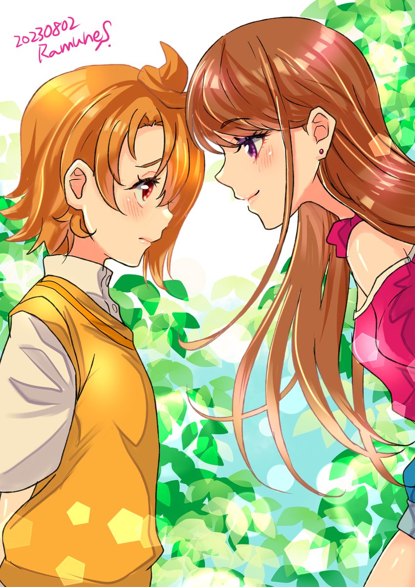 突然のツバあげ過去絵祭り🐥🦋 