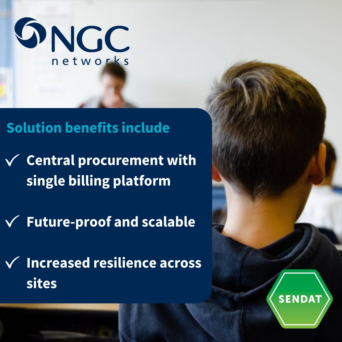ngcnetworks's tweet photo. Discover how a cloud-based Avaya solution has provided SENDAT with a multitude of benefits including:

➡️ Streamlined procurement

➡️ Cost savings

➡️ Centralised management

Read the full case study - https://t.co/DEmOWsKmBp

#education #casestudy #voip #voicesolutions https://t.co/i3soVnhHoh