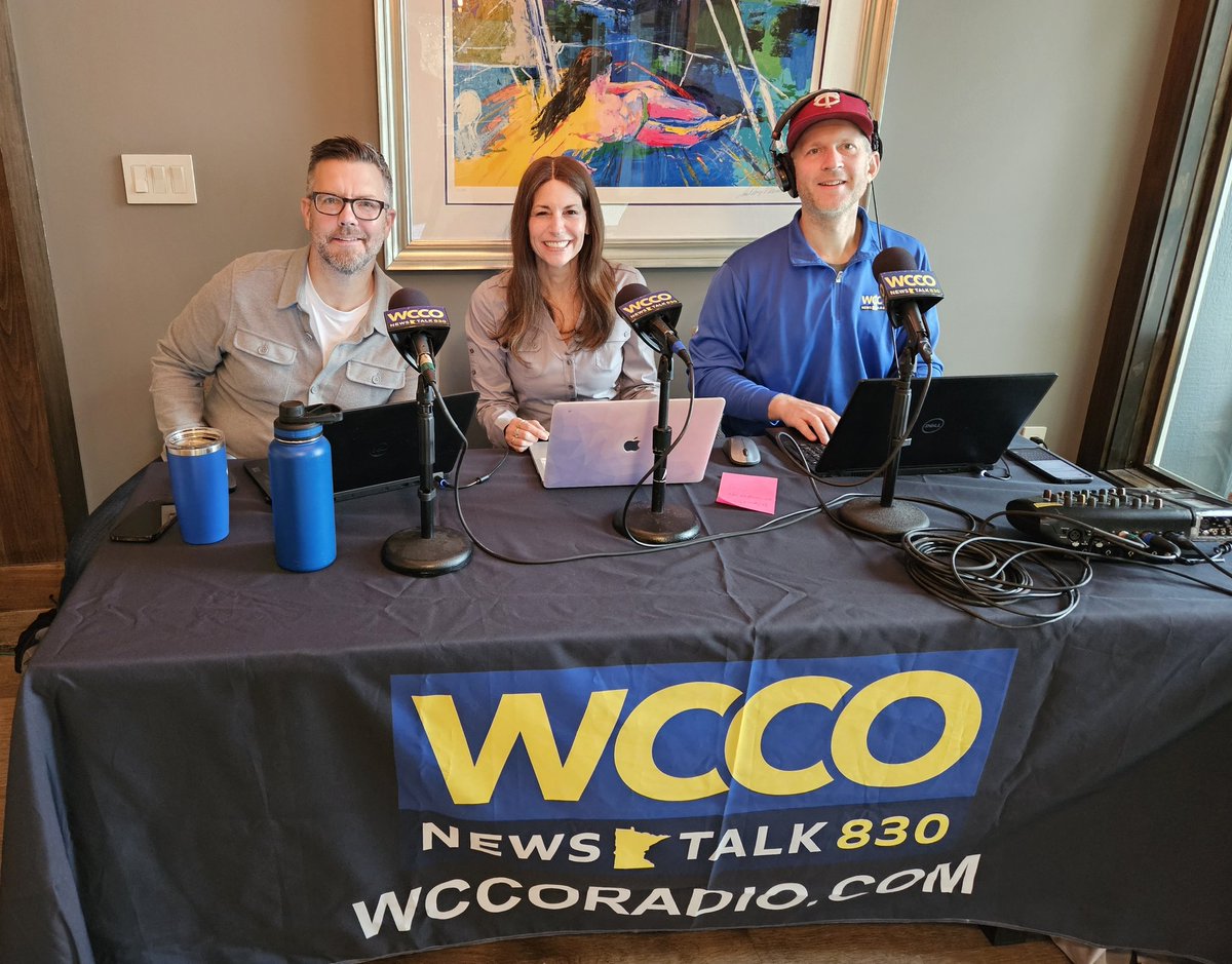 We're ready! @AC830, @JordanaWCCO & @DJWCCO are set to broadcast live from the winning bidder's home...from the @BeTheMatch Radio Auction on @wccoradio!