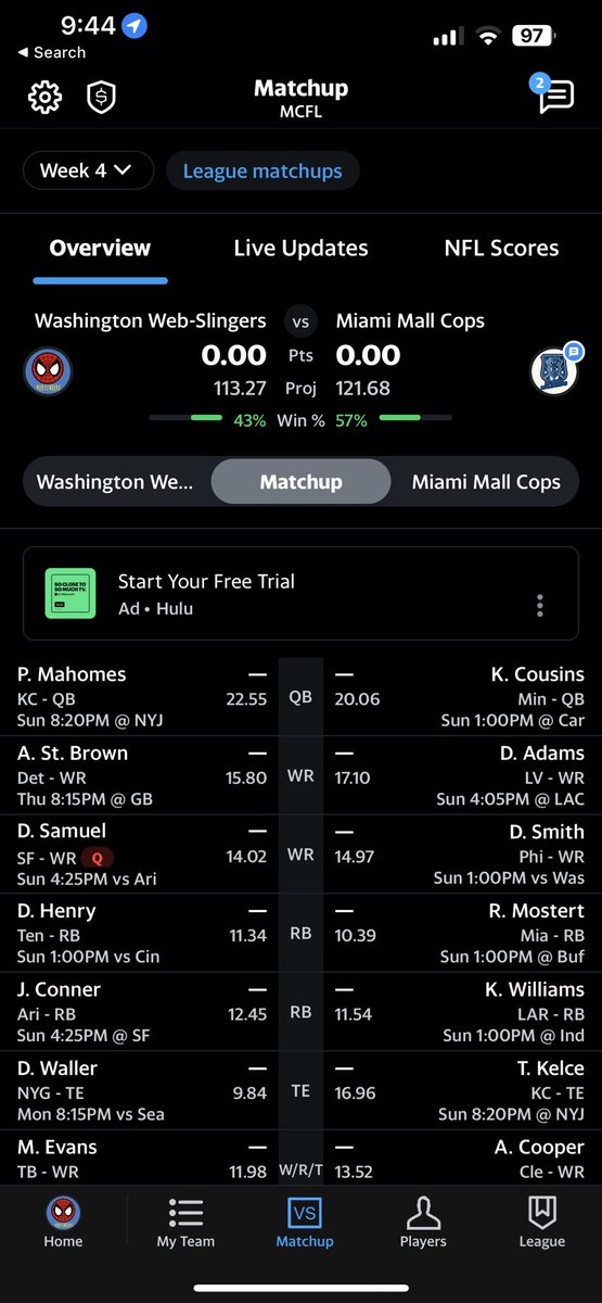 WashWebSlingers's tweet photo. the letter for the week is R 

R is for REVENGE 

after a shocking upset last season in the semi finals the newly rebranded Web-Slingers look to swing back into first against their newly found rival the Miami Mall Cops. @MiamiMallCops https://t.co/8vC0HPsoxz