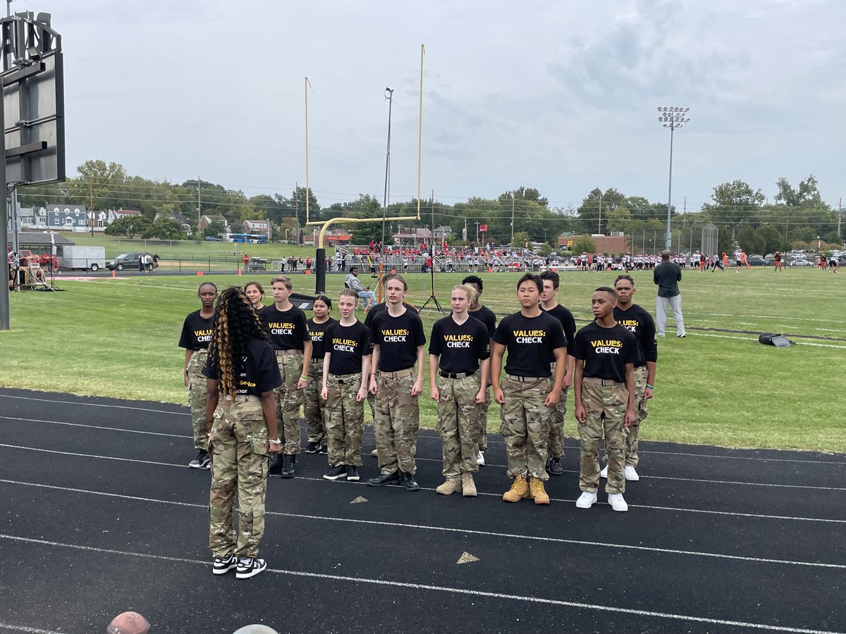 So proud of the students in the new Army JROTC program at Ritenour High.  Supporting students pursuing the “Enlistment E” by ensuring advanced rank upon entry.