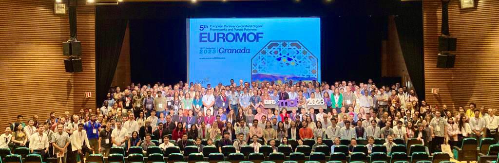 EuroMOF is being a great success thanks to all attendees and collaborators. Thank you!