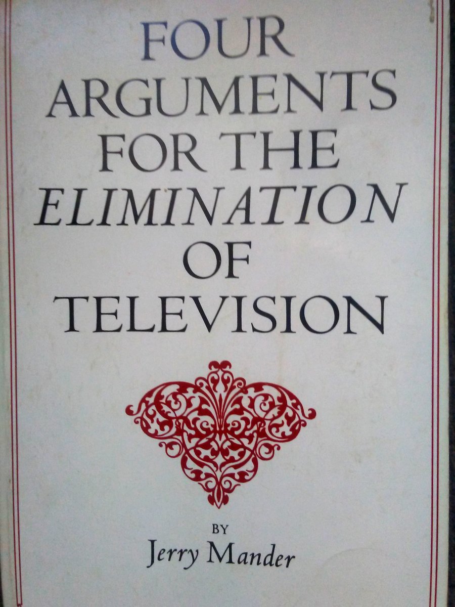 KingWenclas's tweet photo. IT WAS IN the still-early days of electronic technology that the most radical book on the subject was published, describing the accompanying mental, physical, and psychological effects on us. In the years since those effects have only multiplied.
#JerryMander #TooMuchTechnology https://t.co/VD2Ov4xgCu