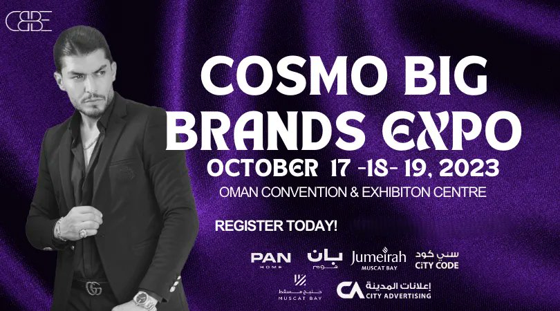 10_times's tweet image. "CBBE COSMO Big Brands Expo" is in its 1st edition, as a public trade fair that showcases the latest beauty technologies, beauty products, and health programs in the world.

To know more: buff.ly/3t8yhEA 

#beautech #luxury #cosmetics #fashion #textile #technology
