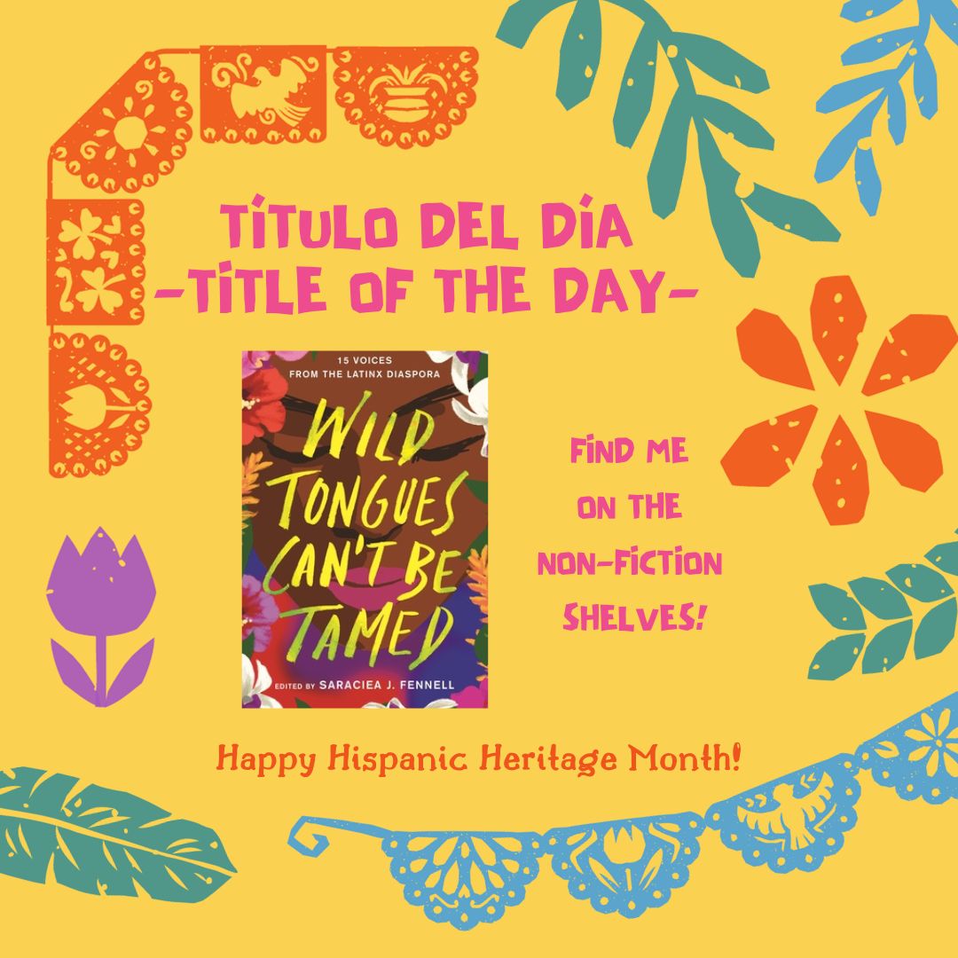 Why limit yourself to one Hispanic/Latinx voice when you can read the words of 15? #hispanicheritagemonth