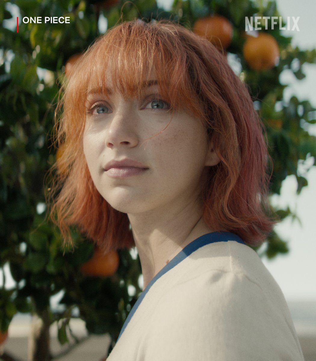ONEPIECE」で天才航海士の #ナミ を熱演するエミリー・ラッド。彼女に