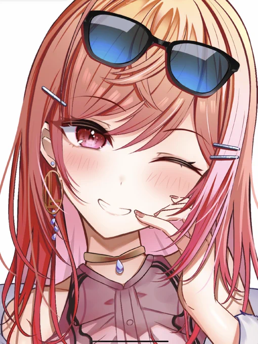 ギャルちゃん描くの楽しいね…(wip) 