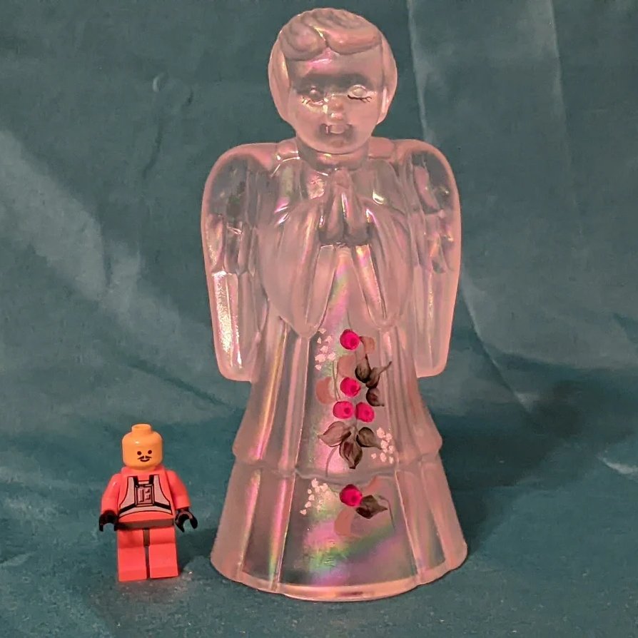 Boondockfinds's tweet photo. Fenton Praying Boy Angel Hand Painted Signed L Everson Dated 1992 https://t.co/E8exd18O3P via @Etsy #Fenton #glass #angel #collectible #figurine #etsyvintage #etsyseller #tuesdayvibe https://t.co/wwSP4The7I