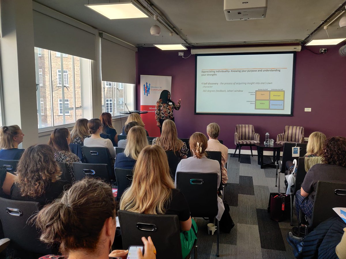 Thank you to Caroline Olaiya for delivering a great session on Intersectionality at work: appreciating individuality and recognising the business benefits. Up next our final session of the day. #WomeninCommunications