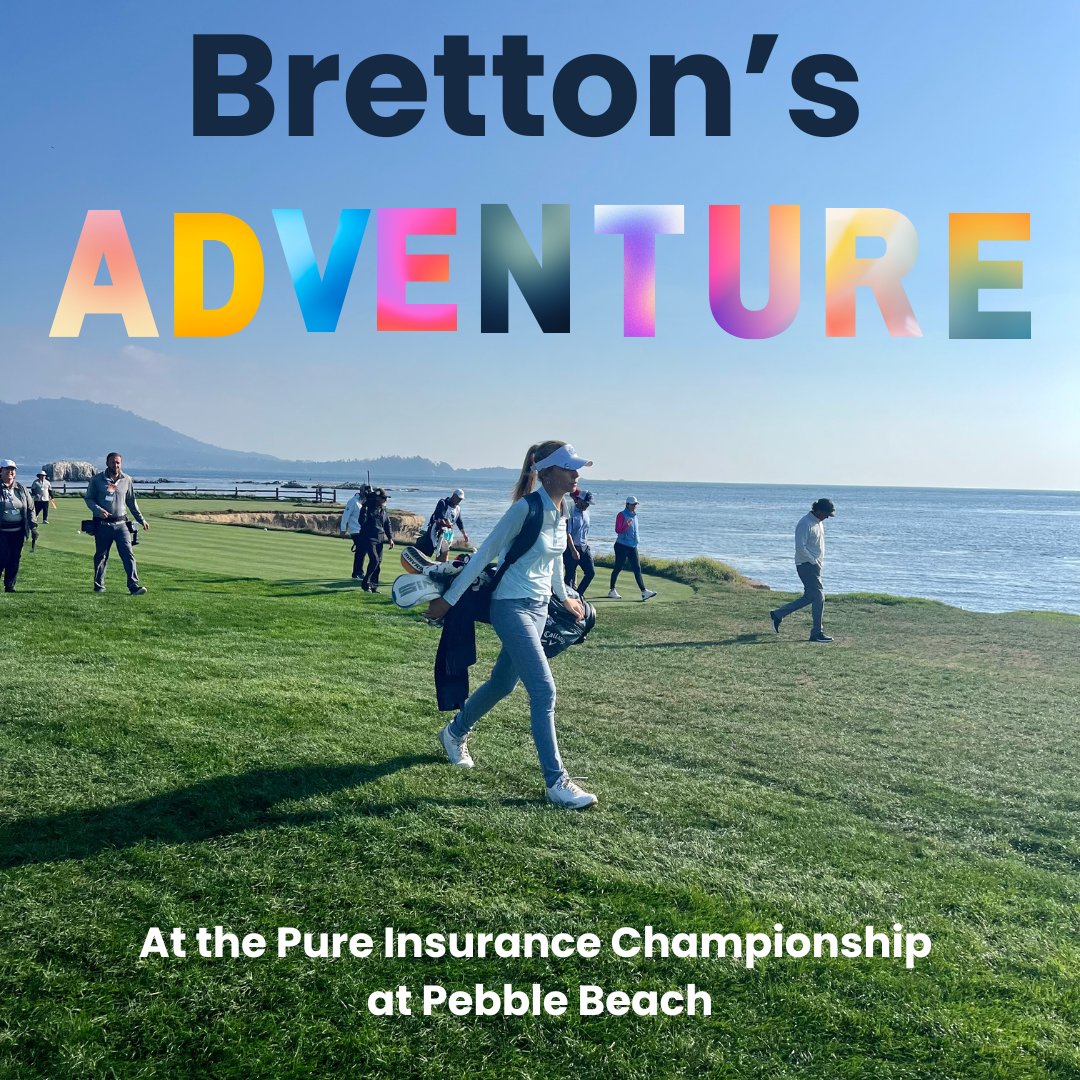 Participant Bretton Mackiewicz recently played at the Pure Insurance Open Impacting First Tee.
We are overjoyed by Bretton's performance! She played with her heart and showed us how amazing her character is.
Bretton was paired with PGA Champions TOUR pro Stephan Ames and shot-7