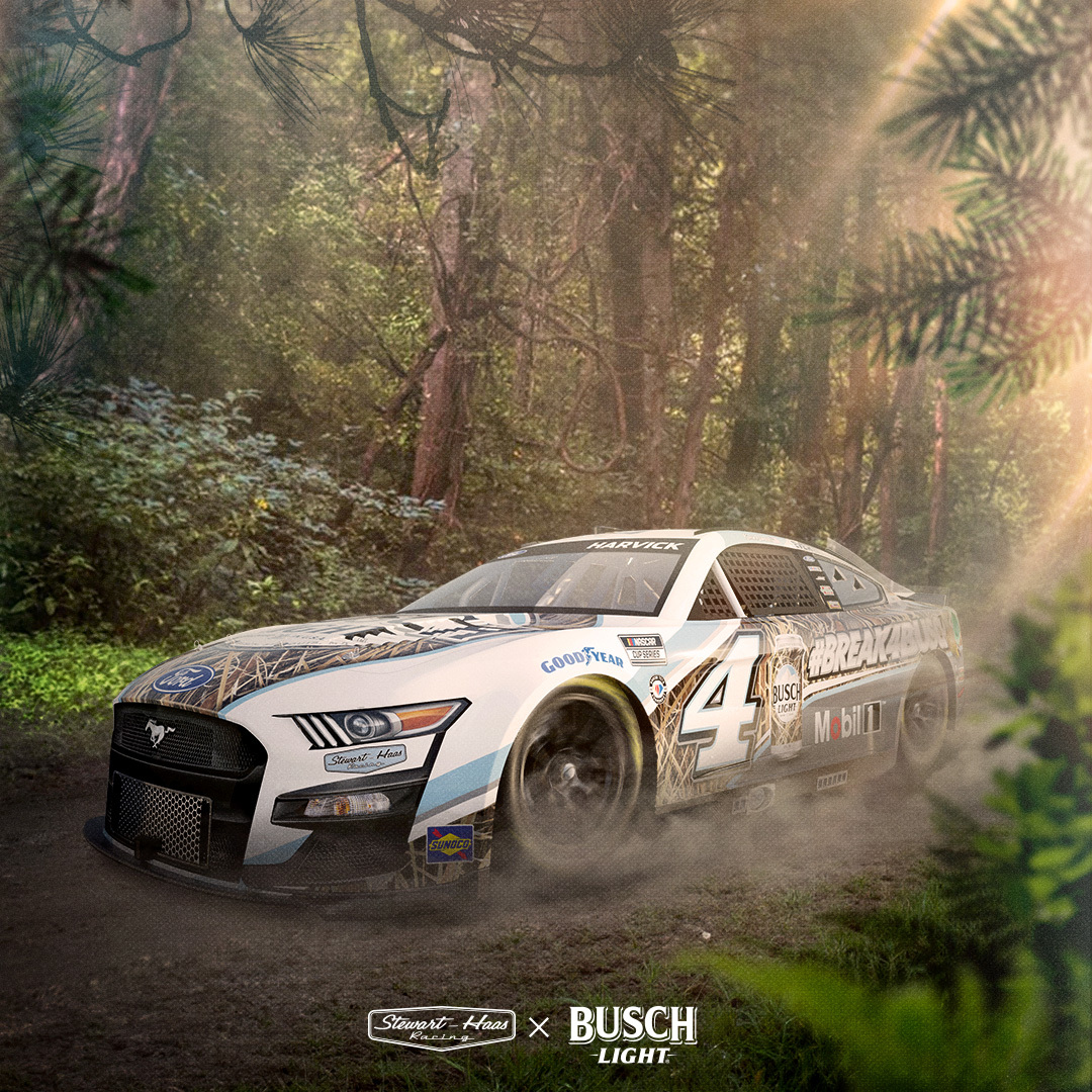 On the hunt at Talladega with <a href="/BuschBeer/">Busch Beer</a>.