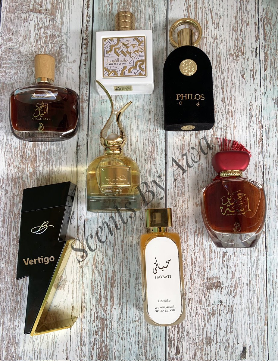 scentsbyawa's tweet photo. If only you know how my face lights up whenever I get a retweet,you won't see this and ignore🥺

Your retweet goes a very long way for my brand 💕

Oud Al Layl-#10,500
Qaed al fursan-#11,500
Vertigo-#10,000
Andaleeb-#12,000
Hayaati Gold Elixir- #12,000
Lamsat Harir-#10,500 https://t.co/pW8zOfkkFe