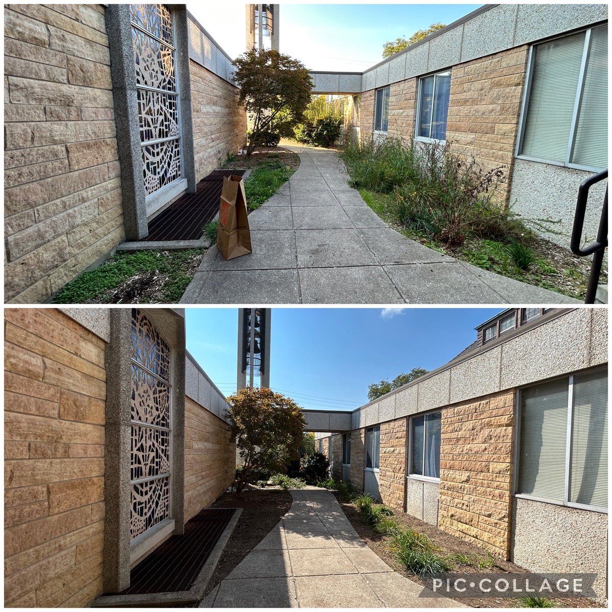 DortFinancial's tweet image. The before and after speaks for itself! This weekend members of our Dort Financial Community Crew set out to clean up and beautify some outdoor spaces at the local Catholic Charities organization.
What a great way to spend the last weekend of Fall, team! 💙
