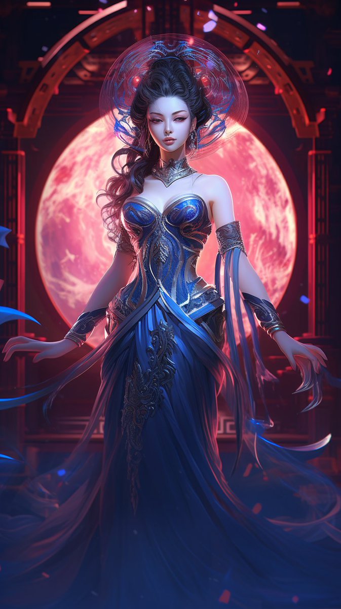 FireART_AI's tweet image. First of all, thank you for the provided prompts. China&apos;s Mid-Autumn Festival is just around the corner, and I&apos;ve drawn our Chinese moon goddess, Chang&apos;e. Wishing everyone a happy and beautiful life! #midjouney #aiartcommunity #aigirls #AiArts