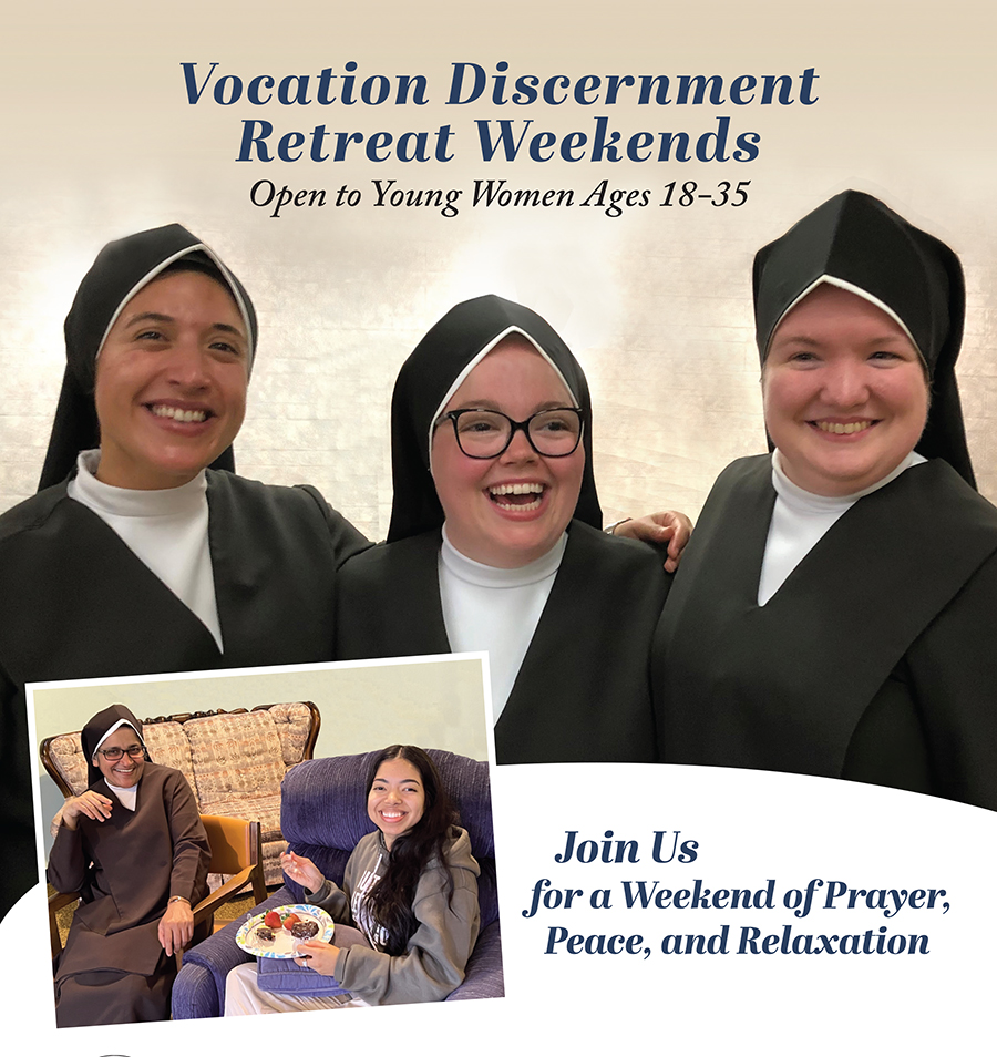 Join us for a weekend of prayer, peace, and relaxation. We offer a variety of weekends to choose from, with the first one scheduled for next month in October.  mailchi.mp/d036f6a80e52/c…