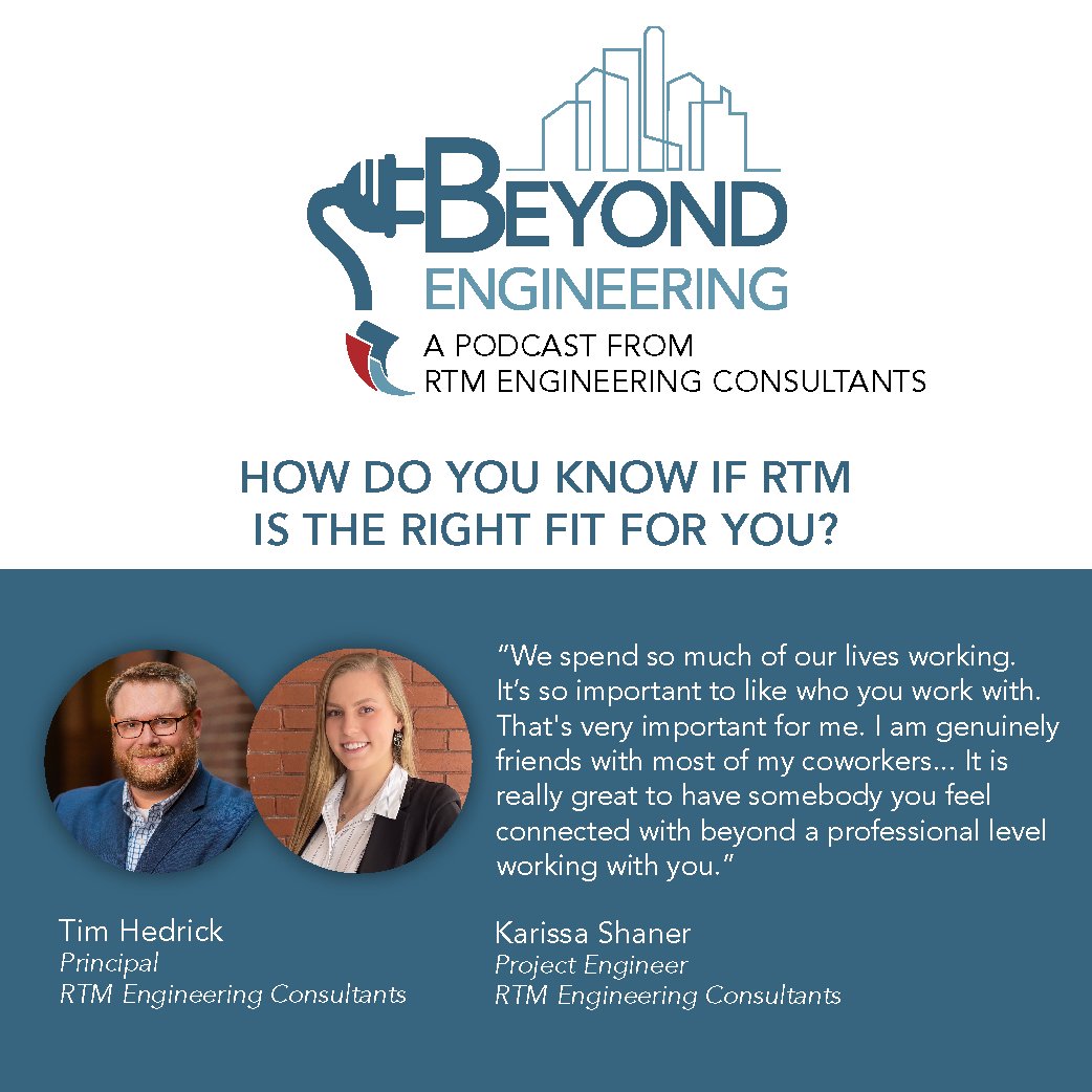 RTM_ENG's tweet image. In this episode, Karissa Shaner &amp;amp; Tim Hedrick examine how student job-seekers can prepare for career fairs and evaluate potential employers by charting Karissa’s experience on both sides. Listen here: hubs.ly/Q02398XC0
#RTMengineering #beyondengineering #culture