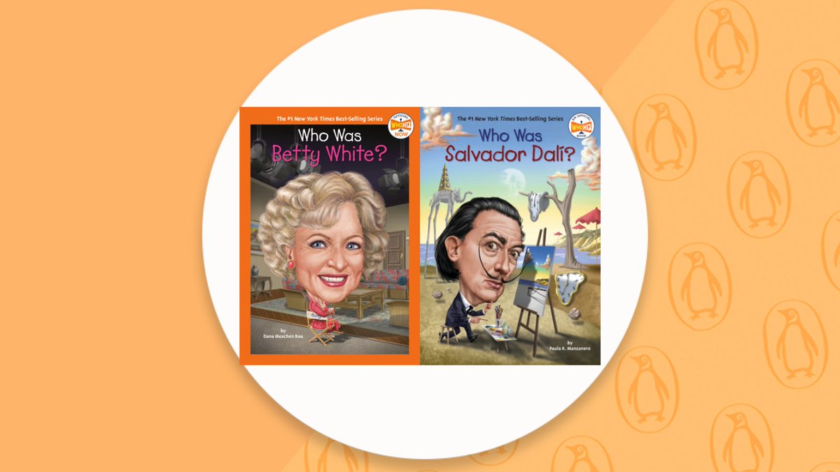 @TheAmandaGorman Happy #BookBirthday to WHO WAS BETTY WHITE? & WHO WAS SALVADOR DALI? by Who HQ Learn more about these two talented people with our newest books in the Who HQ collection! Ages 8-12. ➡️bit.ly/3WPf2e5