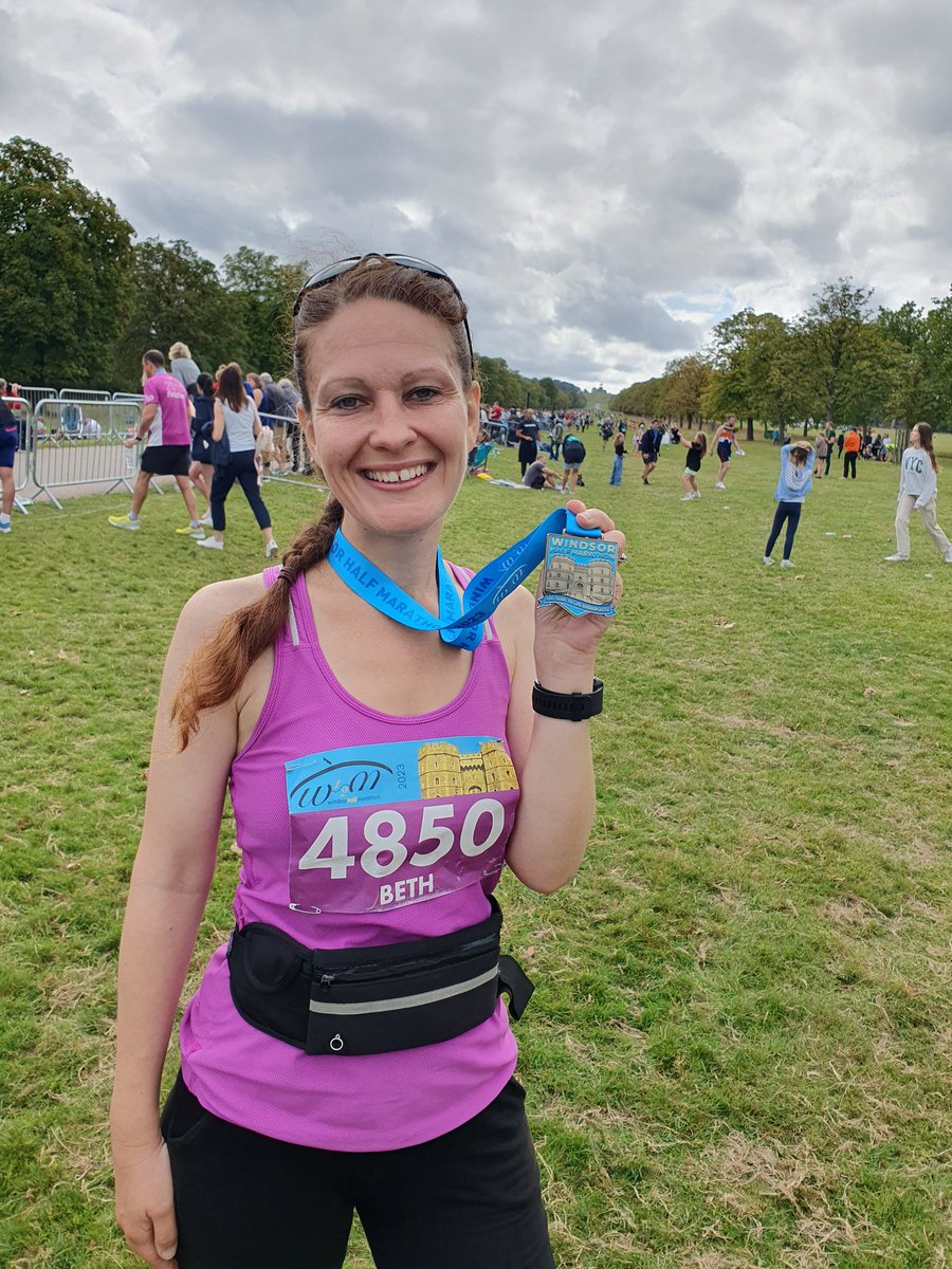 I loved running Windsor Half Marathon at the weekend!  Brilliant event!  Amazing atmosphere!  #RunWindsor #WindsorHalfMarathon