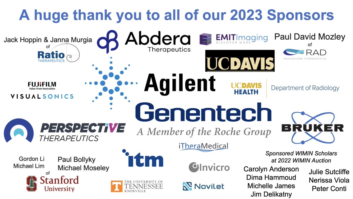 WIMIN_WMIS's tweet photo. 🌟 Empowering Women in Molecular Imaging! 🌟 A heartfelt shoutout to our amazing sponsors for supporting WIMIN events and scholarship awards. Your dedication to advancing women in science is changing the game! 🧬👩‍🔬🚀  #WomenInSTEM #SponsorshipAppreciation https://t.co/NZl9nEZtJH
