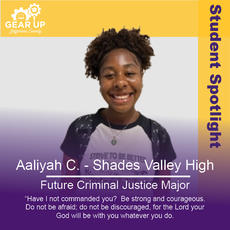 GEARUPJC's tweet photo. This week's #StudentSpotlights are Jayden G. from Center Point High, Landen G. from Midfield High, and Aaliyah C. from Shades Valley High School!✨ #GEARUPJeffersonCounty #GEARUPWorks https://t.co/QjxK7RkiWJ