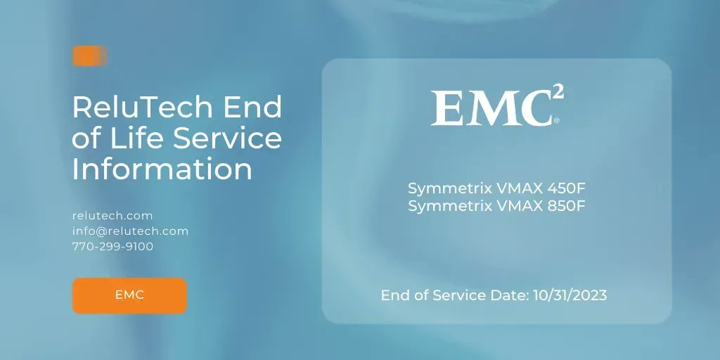 ReluTech's tweet image. Calling all data center and IT infrastructure managers! Are you aware that numerous EMC devices are approaching their End of Service Life status? 🖥️⚙️ Explore our EOL/EOSL offerings now: bit.ly/40AZ1sO
#ReluTech #InfrastructureManagement #ITSupport #DataCenter
