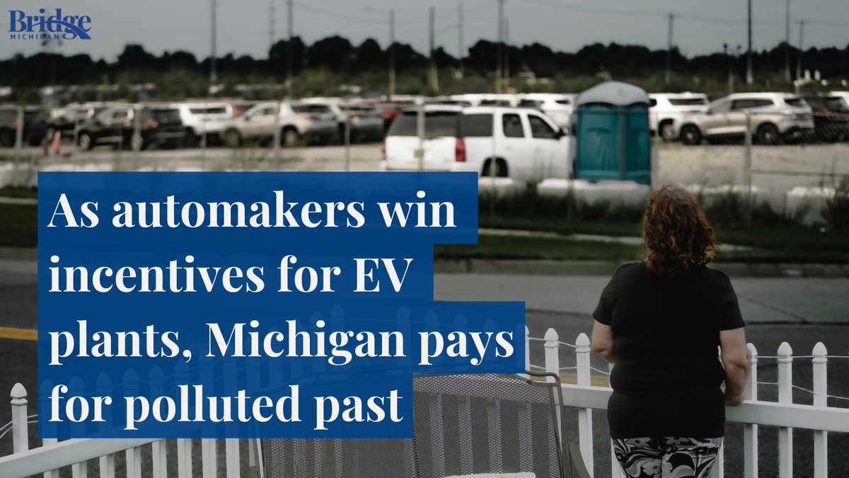 The automotive industry is getting more than $1 billion to build battery plants while taxpayers pay for contaminated plants left behind.

Will history repeat itself? Or will Michigan forge a new path? (thread)
