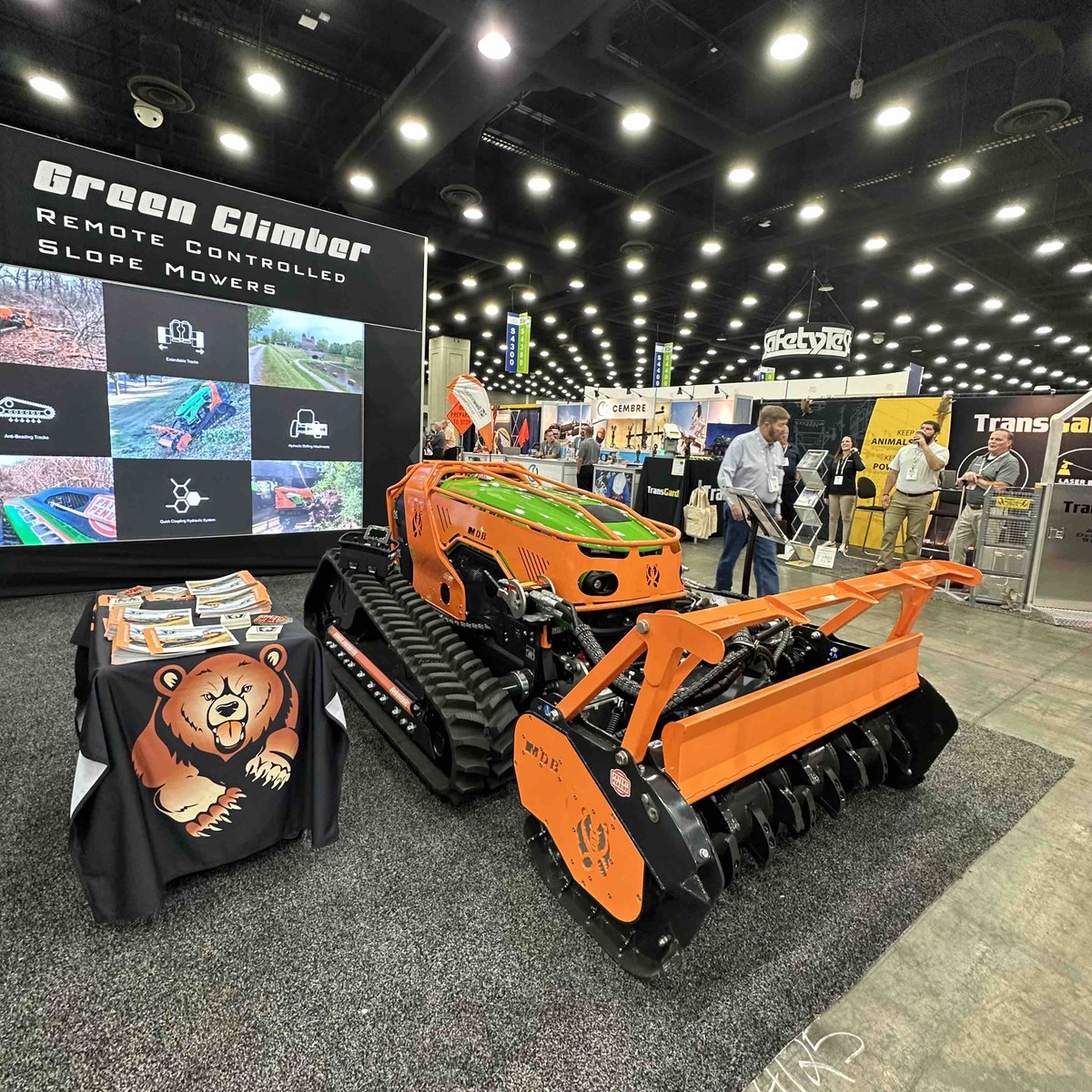 GreenClimberNA's tweet photo. Join us at The Utility Expo where we’ll be showcasing the latest generation of Green Climber LV600 and LV800 models. Don’t miss out on this chance to discover what’s next in our field. Visit booth S4125 from Sept 26- 28! 

#TradeShow #Innovation #UtilityExpo #RemoteControlMower https://t.co/YbfeOSd9Sl